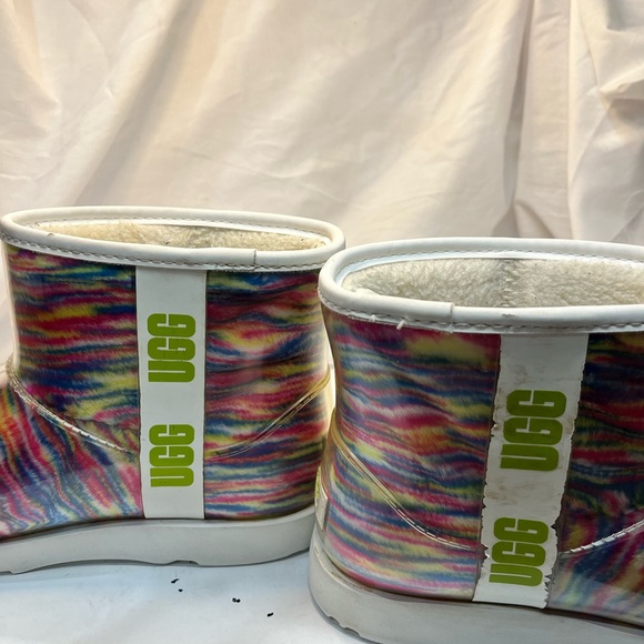 Ugg Women's Classic Clear Mini Pixelate Boot Shoes size 6 - Picture 5 of 12